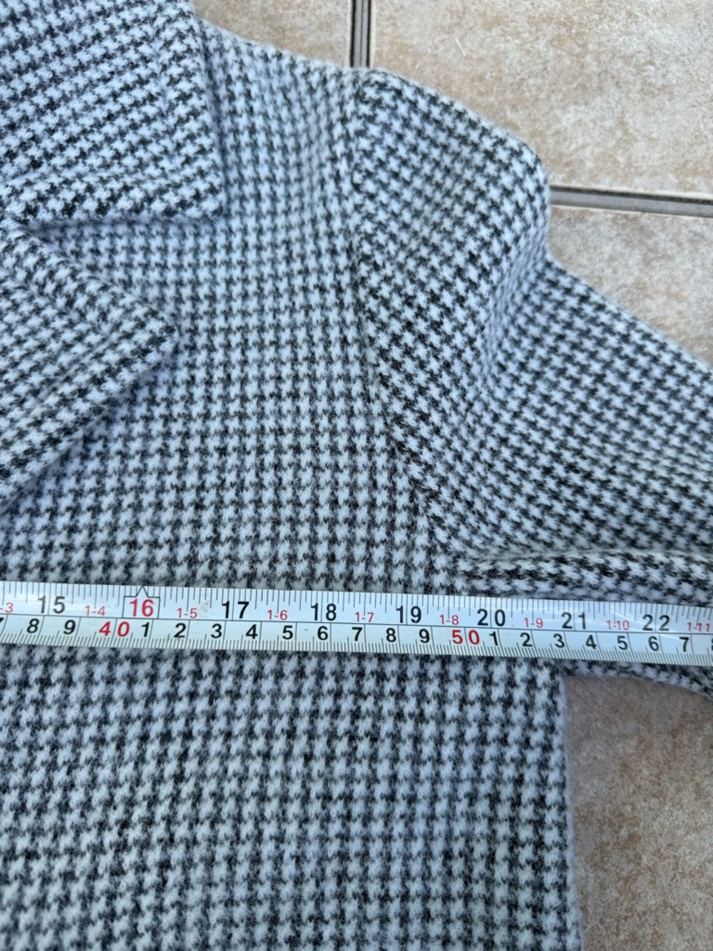 Amina Rubinacci houndstooth double-breasted jacket made in Italy - Picture 12 of 16
